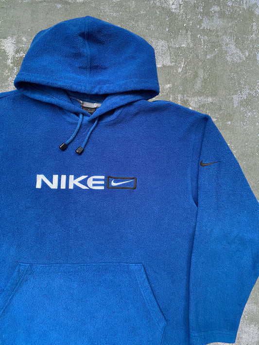 Early-2000s Nike Fleece Hoodie (M)