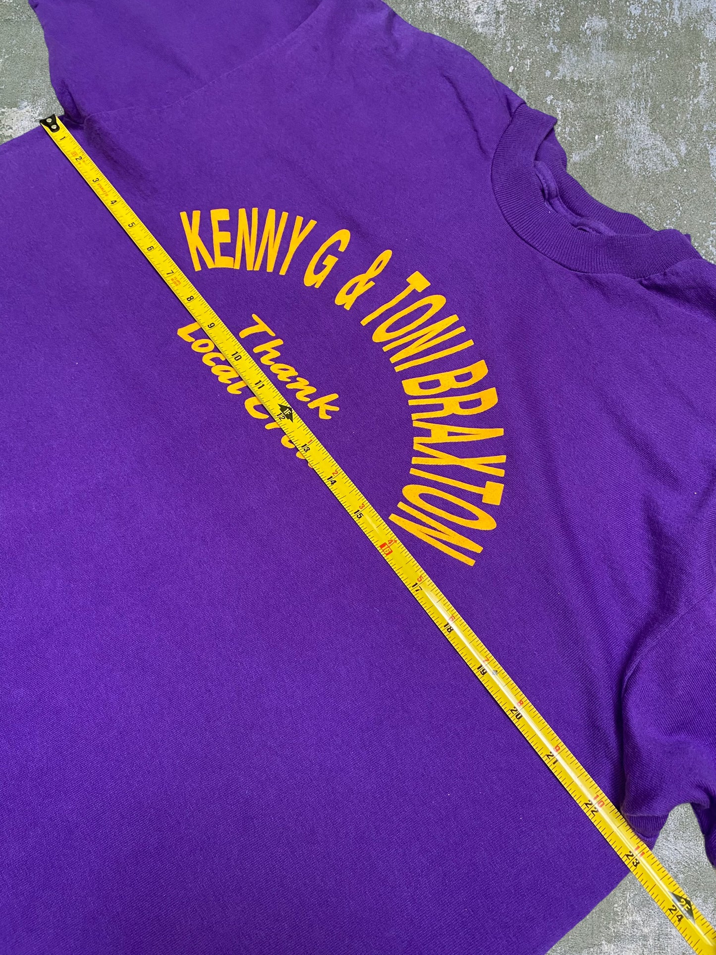 1996 Kenny G & Tony Braxton Tee (XL)