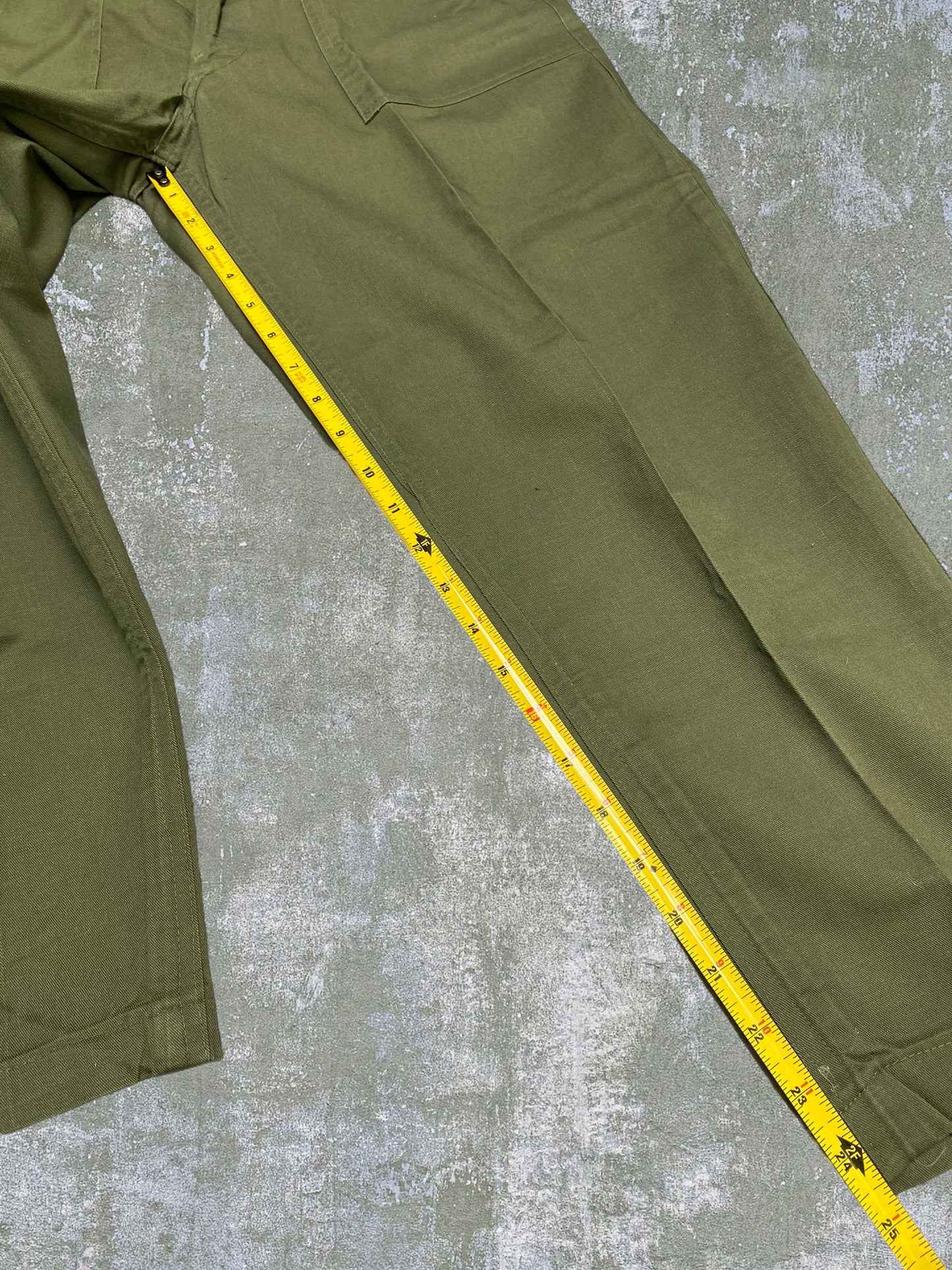 1979 US Military OG-507 Pants (26x27)