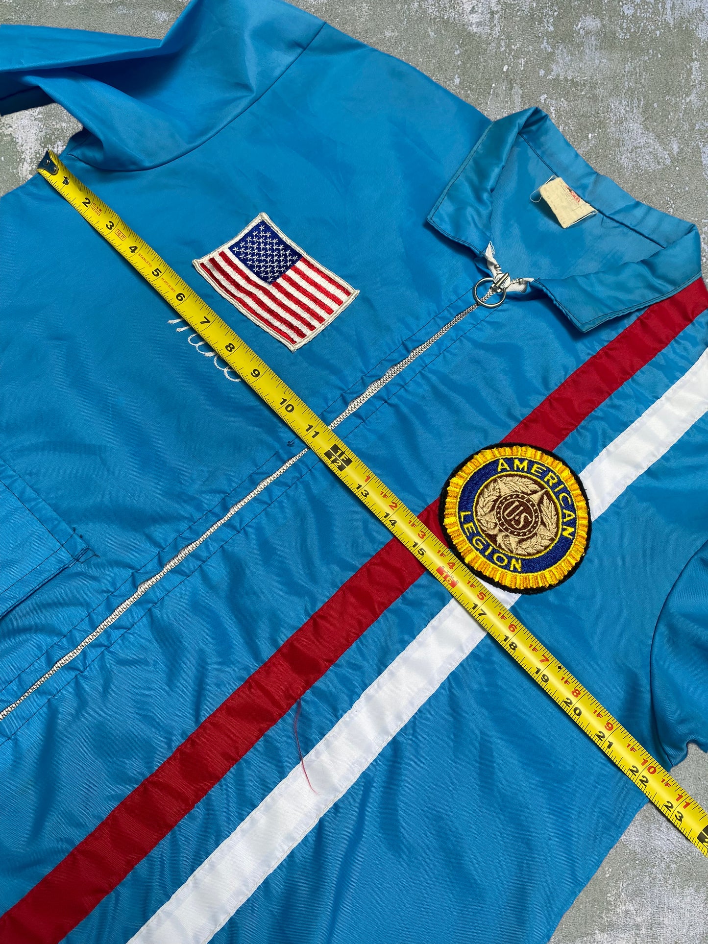 ‘70s Chain Stitch American Legion Pennsylvania Windbreaker (M)