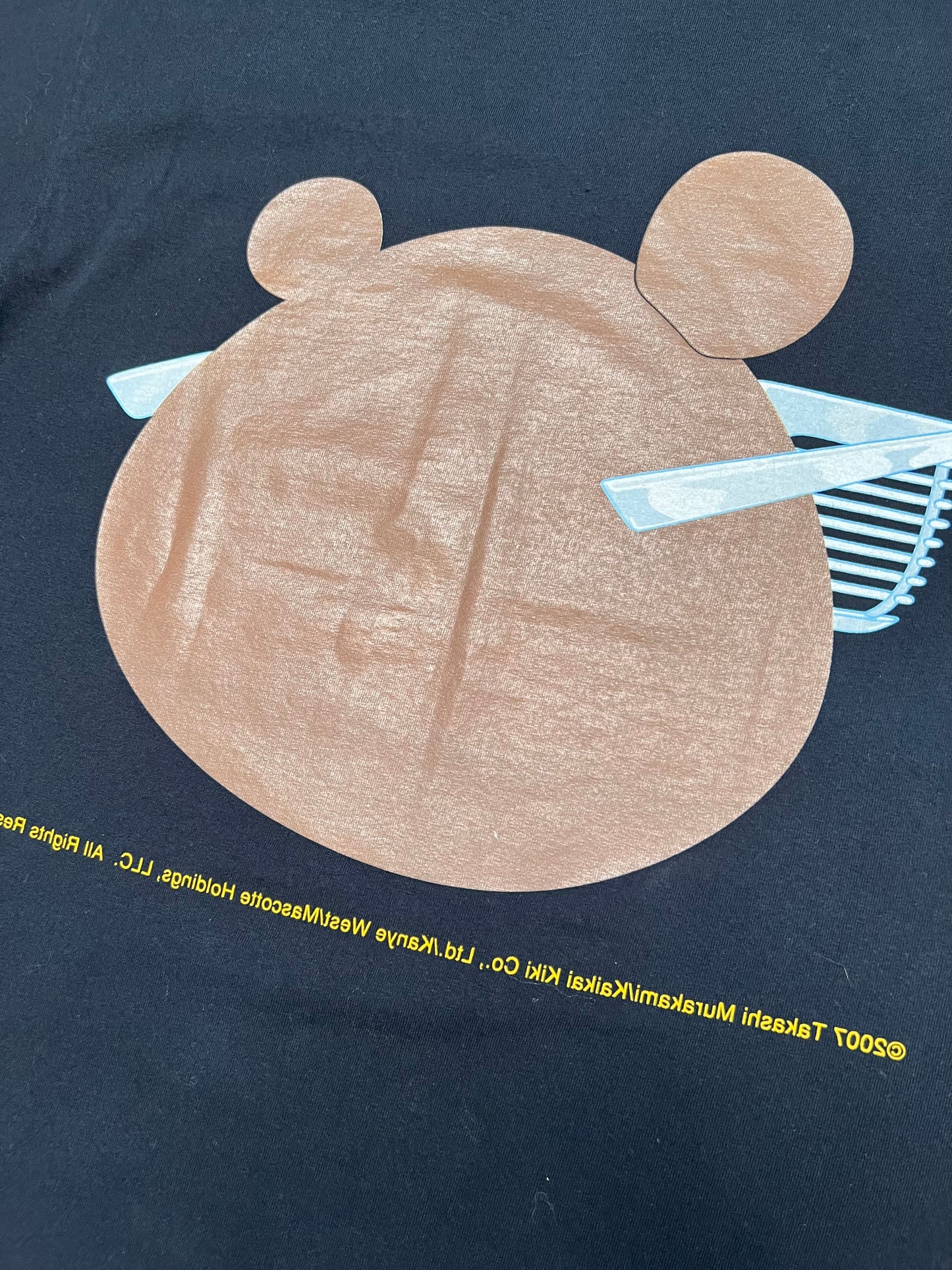 2007 Kanye West Glow In The Dark Tour Tee (M)