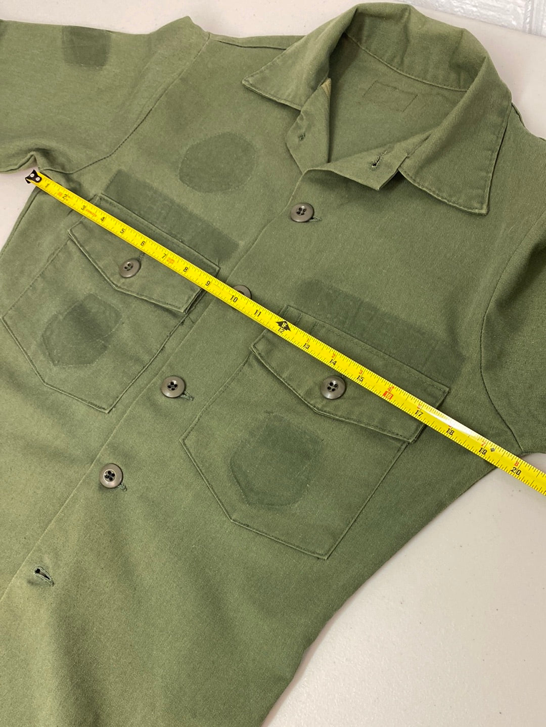 ‘80s US Military OG-507 Shirt (M)