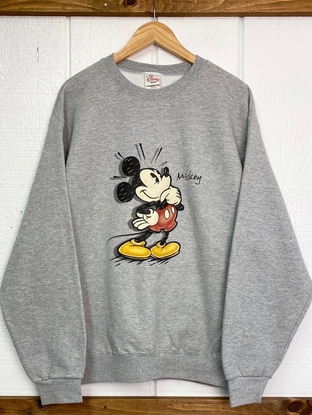 Early-2000s Disney Mickey Mouse Crewneck (L)