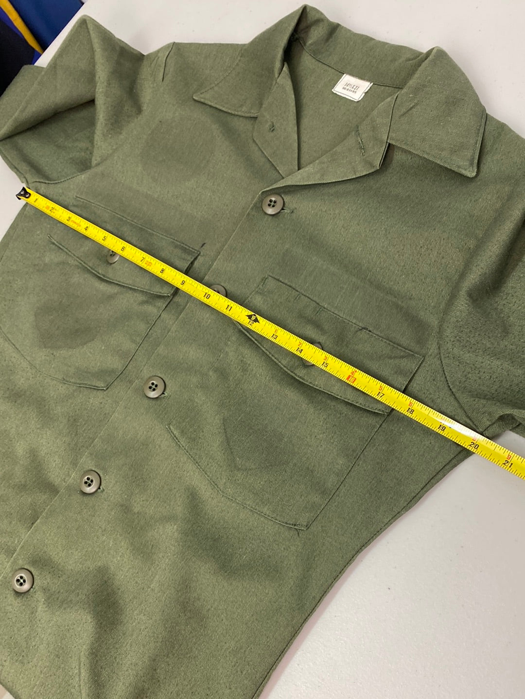 ‘80s US Military OG-507 Shirt (M)