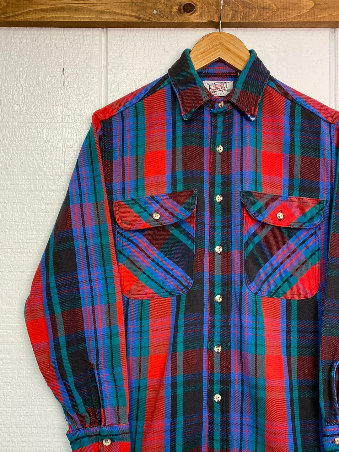 Vintage Flannel Shirt (M)