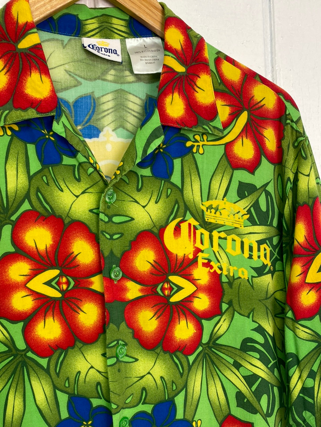 2007 Corona Extra Hawaiian Shirt (L)