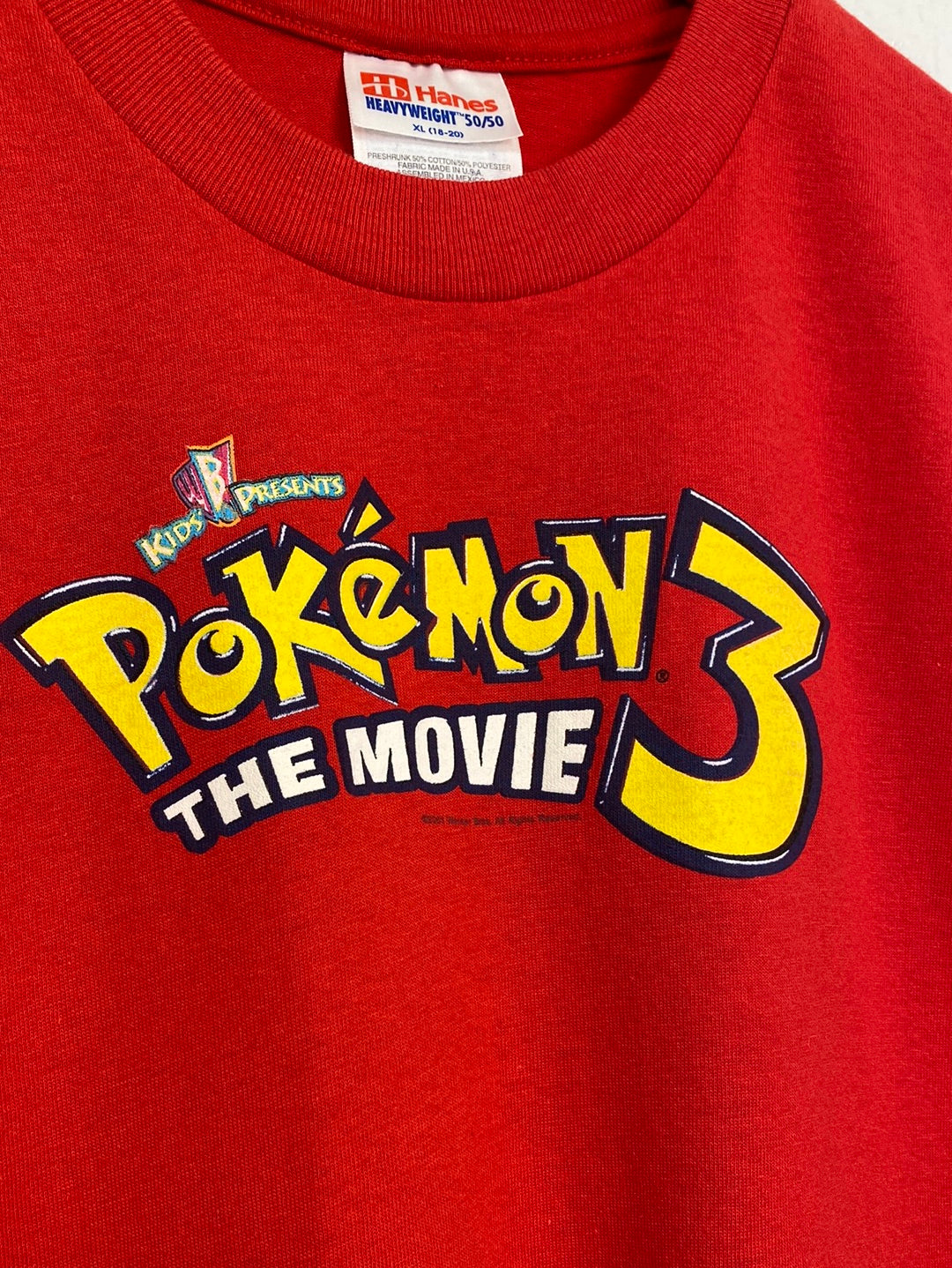 2001 Pokémon 3 The Movie Tee (M)