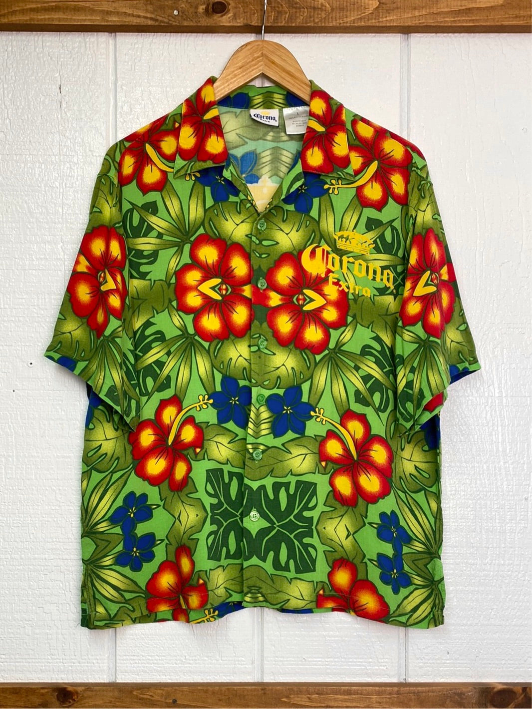 2007 Corona Extra Hawaiian Shirt (L)