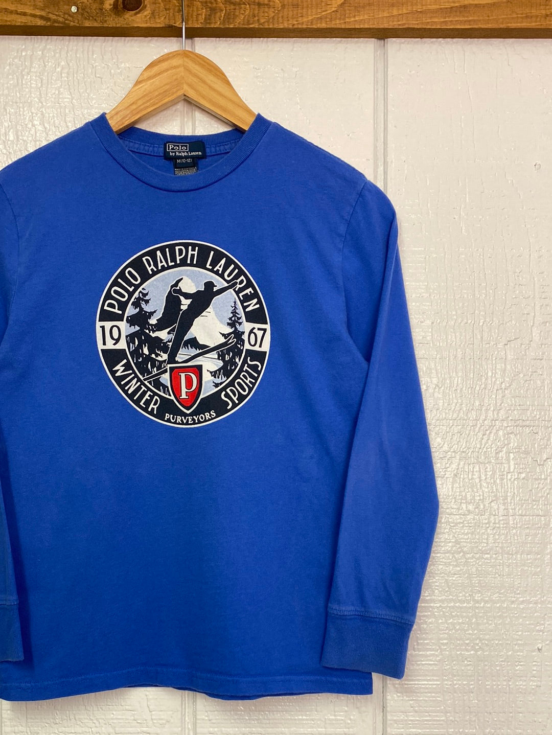 Early-2000s Polo Ralph Lauren Winter Sports Long Sleeve Tee (XS)