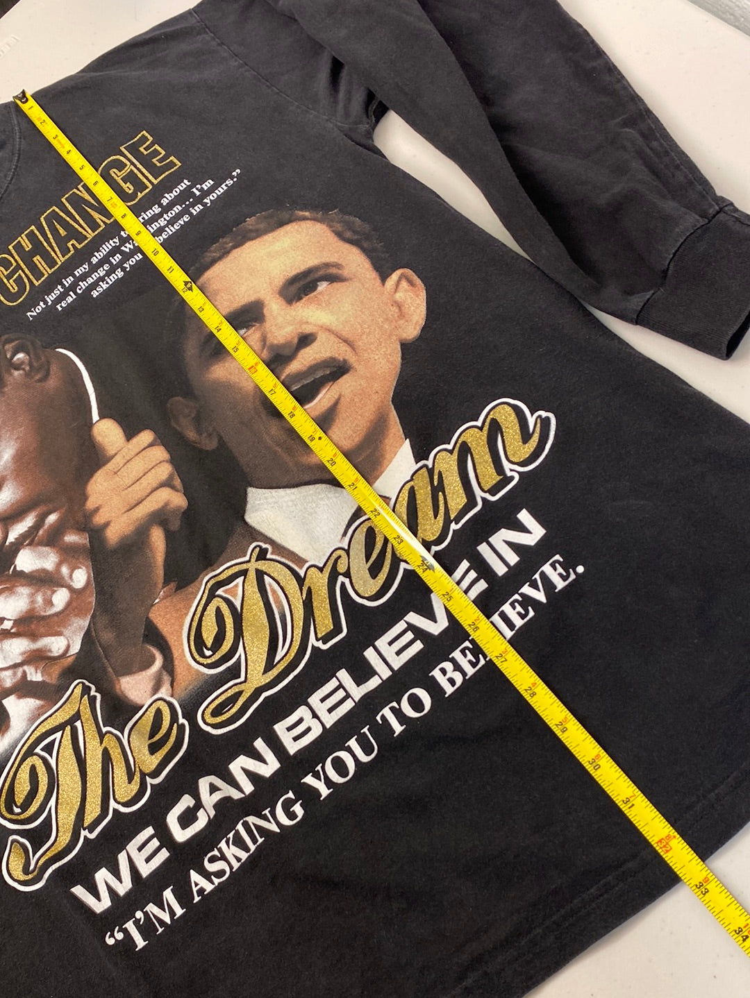 Obama Martin Luther King Jr. Long Tee (XL) – GerbThrifts