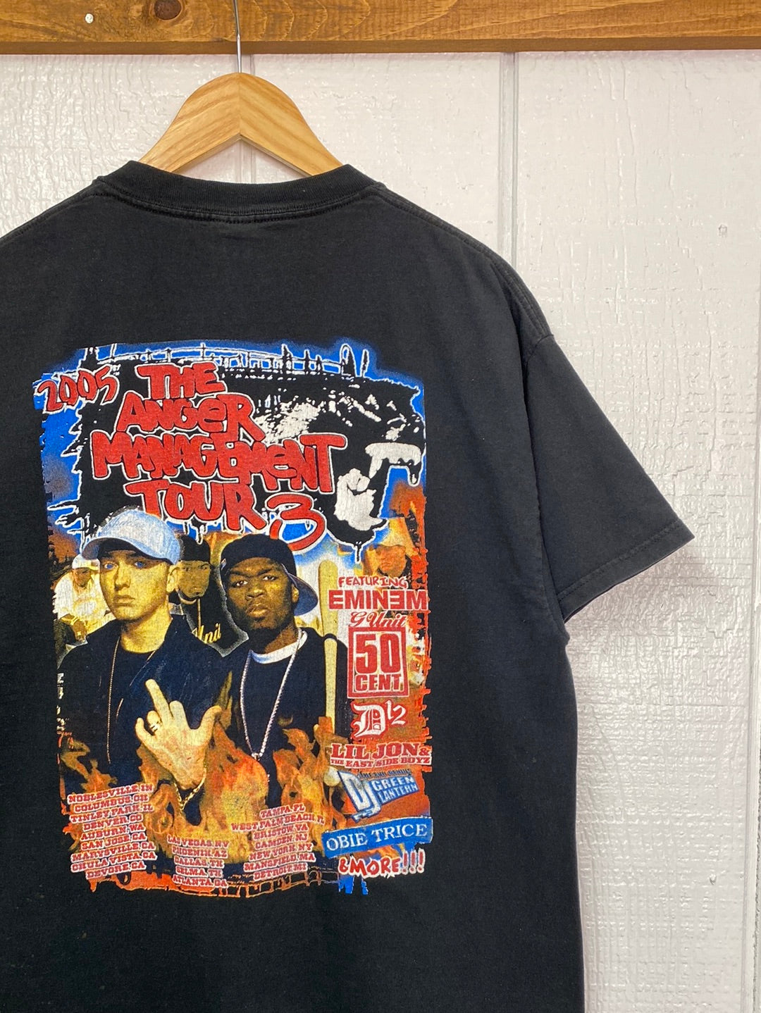 2005 Eminem/50 Cent Anger Management Tour 3 Tee (L)