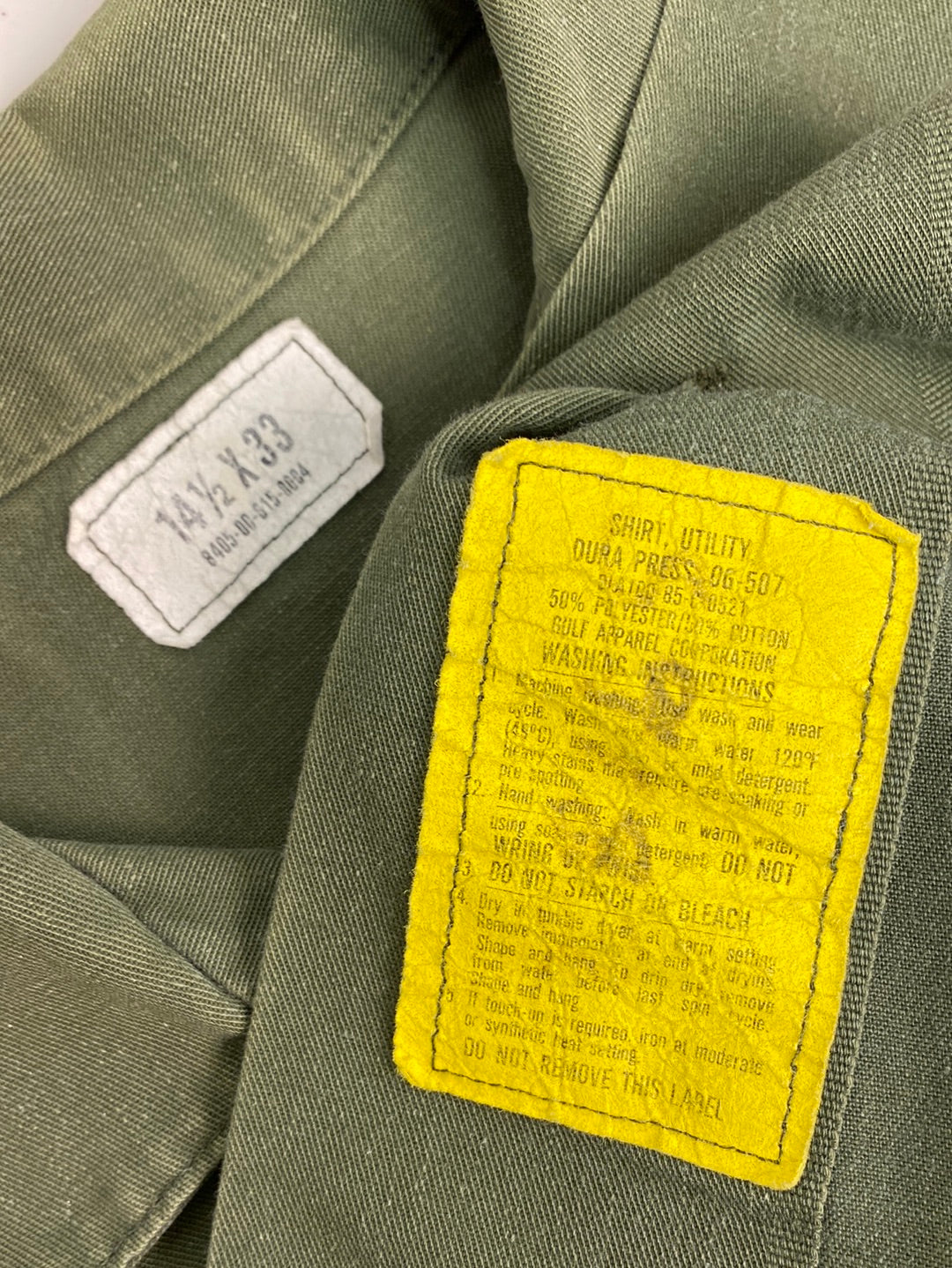 1985 US Military OG-507 Shirt (M)